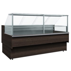 Витрина холодильная Carboma GC110 SV 2,5-1 (ВХСр-2,5 Carboma GC 110) (1005 венге)