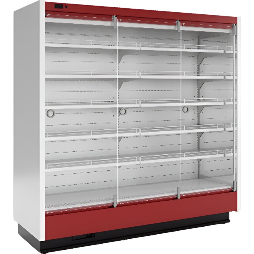 Горка холодильная МХМ Купец ВХСп-2,5 new с дверьми стекло (боковины с зеркалом)