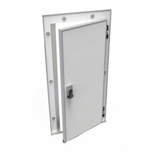 Дверь холодильная распашная одностворчатая СТ-РДО-900*2100/80 (с металлической рамой) - Изображение 2