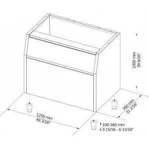 Бункер для льда Brema Bin 350 (для G 280-510, TM 250-450) - Изображение 2
