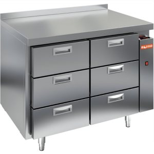 Стол холодильный среднетемпературный HiCold GN 33/TN P (без агрегата)