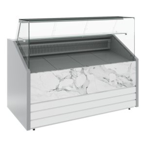 Витрина холодильная Carboma GC75 VV 1,2-1 фронт нестандартный цвет (динамика) - Изображение 4