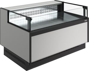 Витрина холодильная Carboma GC110 SM 0,94-2 открытая с боковинами (версия 2.0) (9006-0430)