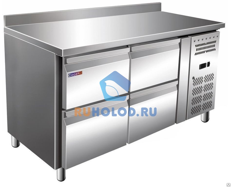 Стол охлаждаемый Cooleq GN2240TN с бортом