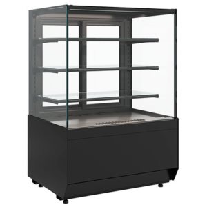 Витрина кондитерская Carboma KC70 N 0,9-1 Light (версия 2.0) (9005) нейтральная